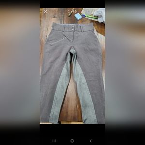 Gray breeches size 26